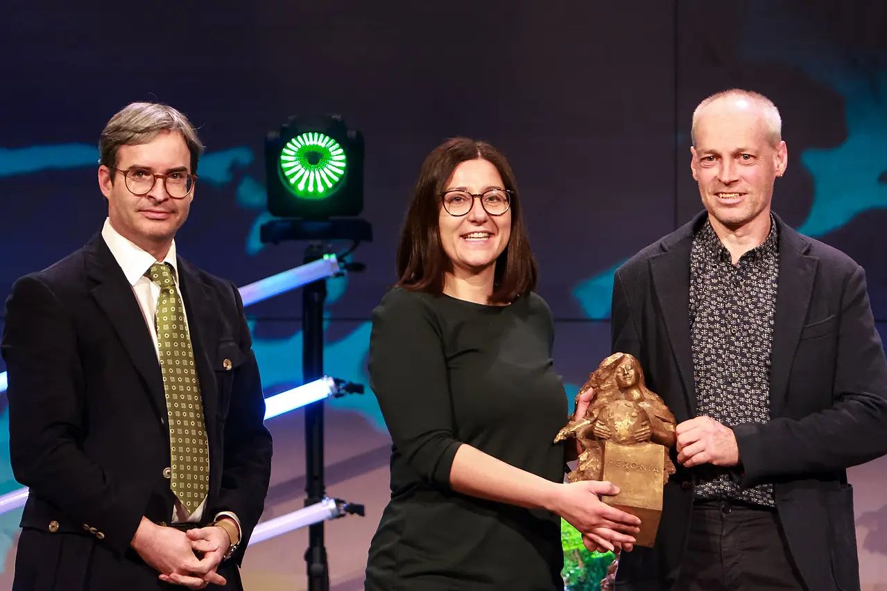 (Bild: Volker Weihbold) v.l. Gino Cuturi, Eva Schwarz, Stefan Hindinger