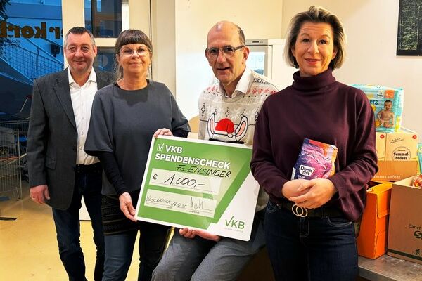 im Bild v.l. Marco Ratzesberger, Astrid Stürzlinger, Werner Müller und Doris Gahleitner